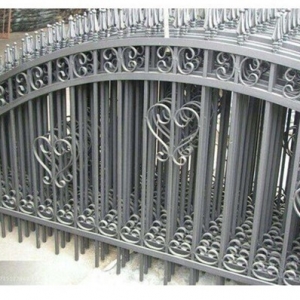 wrought iron fence style 11