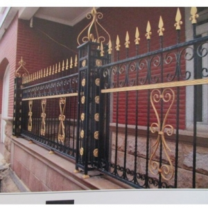 wrought iron fence style 15