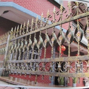 wrought iron fence style 22