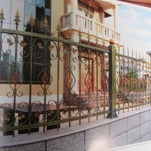 wrought iron fence style 47