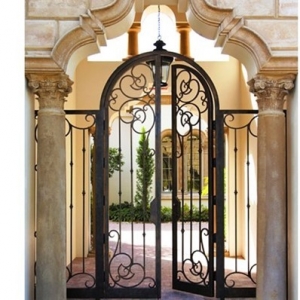 wrought iron gate style 23