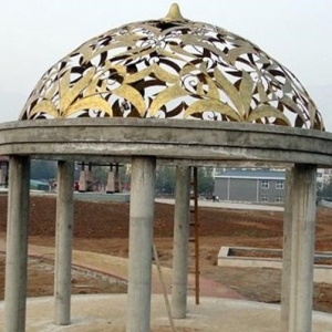 Wrought iron gazebo style 2