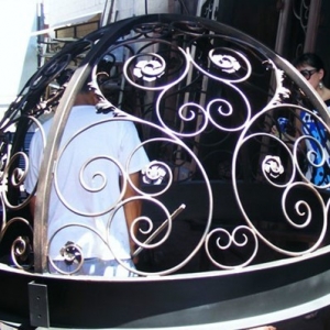 Wrought iron gazebo style3