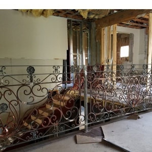 wrought iron railing style 4