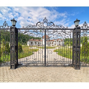 wrought iron gate style 42