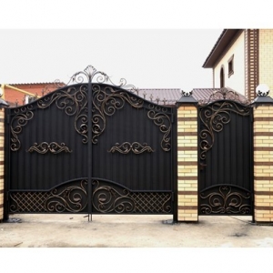 wrought iron gate style 17