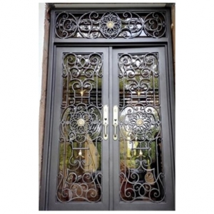 wrought iron doors -1