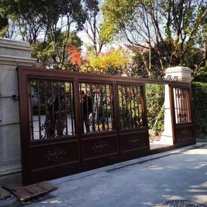 China good quality and wholesale price aluminum fence gate near me 