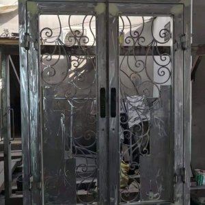 Custom made wrought iron doors near me,wrought iron doors for sale,wrought iron doors,iron double doors wholesale 