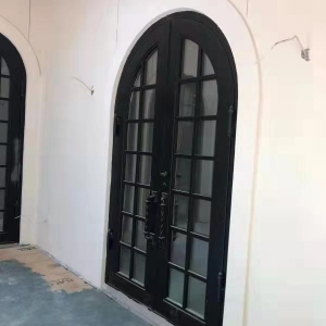 Wrought iron french doors for sale