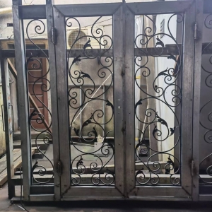 Hench wrought iron doors testing photos