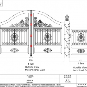 hench-wrought-iron-gates-iron-doors-railing-fence-cad-design-project33