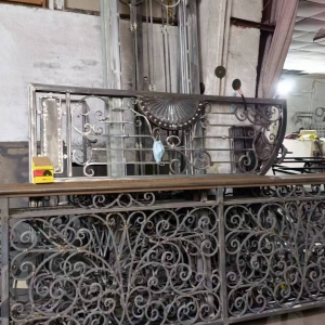 Hench custom made wrought iron railing China supplier