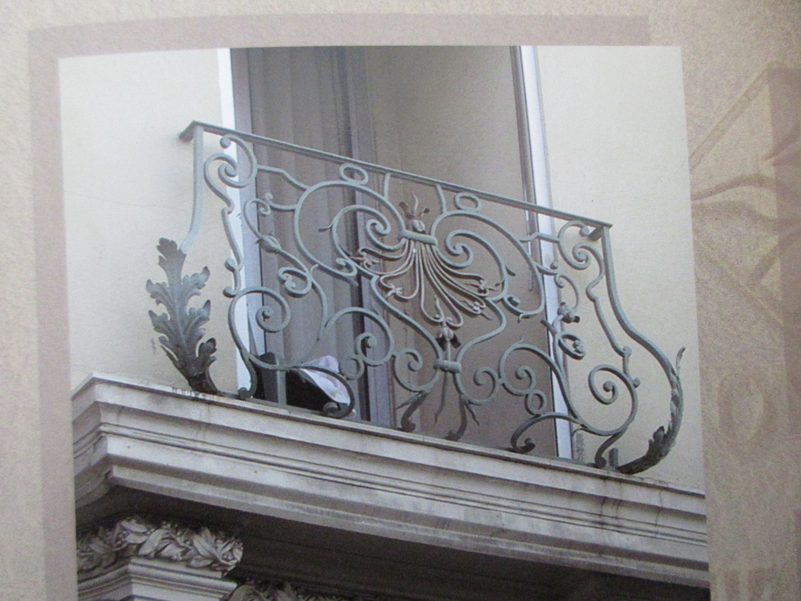 Wrought iron railings balustrades balcony manufacturers China garden metal steel railing sppliers Hc-r14