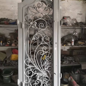 Wrought iron doors China primer photos