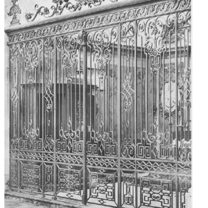 European Classic Hand Foged Wrought Iron Gates Manufacturers China Garden Metal Steel Driveway Gates Fence Suppliers HC-Eg10