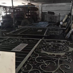 Wrought iron gates China primer photos