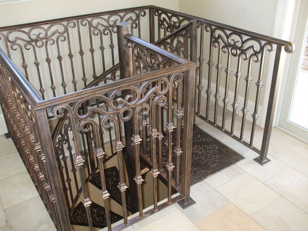 Aluminum Wrought Iron Railings Balustrades Balcony Manufacturers China Home Garden Metal Steel Railing China Factory Suppliers Hc-r36