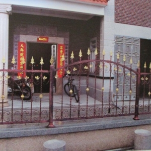 wrought iron fence style 14