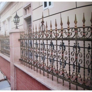 wrought iron fence style 16