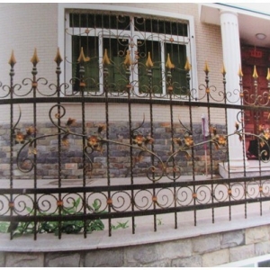 wrought iron fence style 26