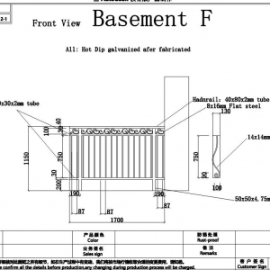 Hench Wrought Iron Gates Iron Doors Railing Fence  CAD Design Project14